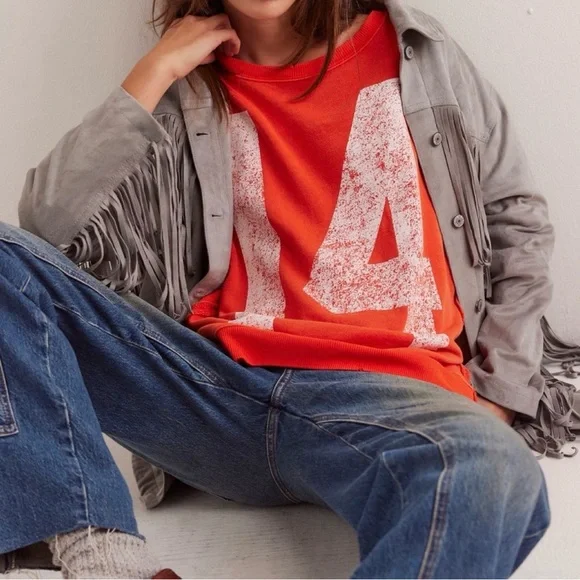 WE THE FREE by FP: Camden Graphic #14 Sweatshirt NWT - Picture 2 of 10